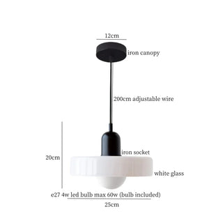 Celako™ Vitresse Pendant Light | Glass Kitchen Island Lighting