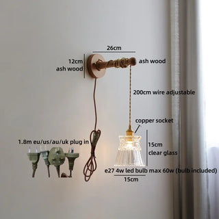Celako™ Ceruleo Wall Light | Ceramic Hallway Lighting