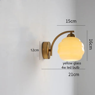 Celako™ Sphera Wall Light | Glass Bedroom Lighting