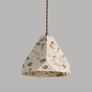 Celako™ Serazo Pendant Light | Terrazzo Bedroom Lighting