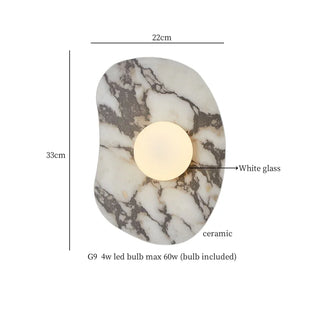 Celako™ Arcillia Wall Light | Ceramic Japan Style