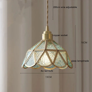 Celako™ Vetra Pendant Light | Glass Dining Room Lighting