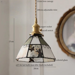 Celako™ Auraglass Pendant Light | Glass Bedroom Lighting