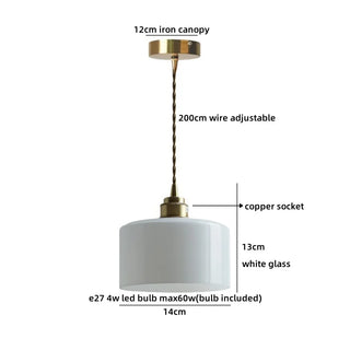 Celako™ Sorae Pendant Light | Ceramic Bedroom Lighting