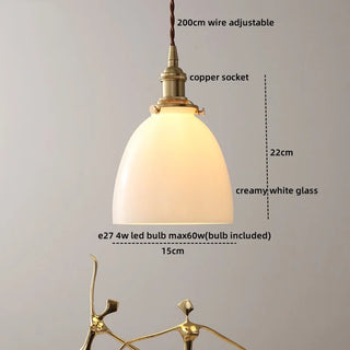 Celako™ Opalino Pendant Light | Glass Stone Dining Room Lighting