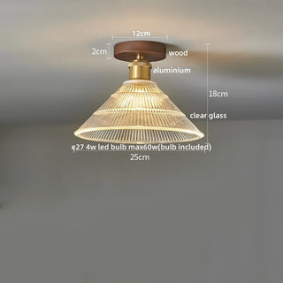Celako™ Vitrius Ceiling Light | Glass Vintage Lighting