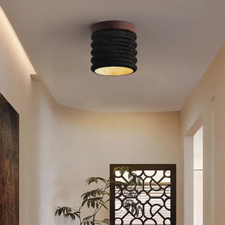 Celako™ Trivano Ceiling Light | Black Travertine Living Room Lighting