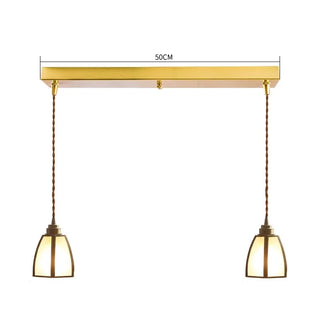 Celako™ Coppia Pendant Light | Polished Copper Dining Room Lighting