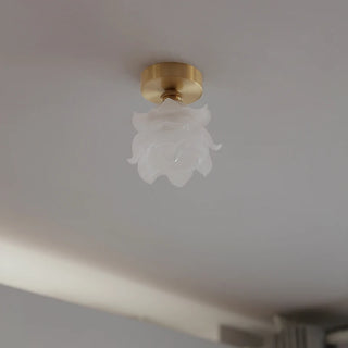 Celako™ Opalise Ceiling Light | Glass Copper Kitchen Island Lighting
