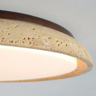 Celako™ Calcara Ceiling Light | Yellow Travertine Kitchen Island Lighting