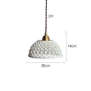 Celako™ Lumia Pendant Light | Ceramic Bedroom Lighting