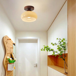Celako™ Opalo Ceiling Light | Glass Wabi Sabi Style