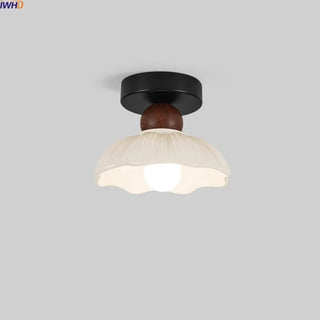 Celako™ Resiro Ceiling Light | White Resin Bedroom Lighting