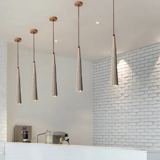 Celako™ Travene Pendant Light | Micro Cement Dining Room Lighting