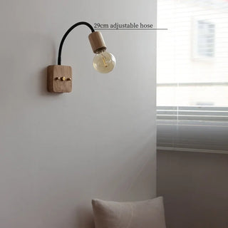 Celako™ Quercia Wall Light | Wood Nordic Minimalism Bedroom Lighting