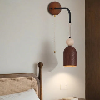 Celako™ Ishara Wall Light | Stone Iron Japan Style Living Room Lighting