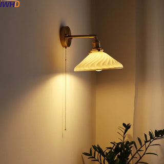 Celako™ Obvara Wall Light | Copper Bedroom Lighting