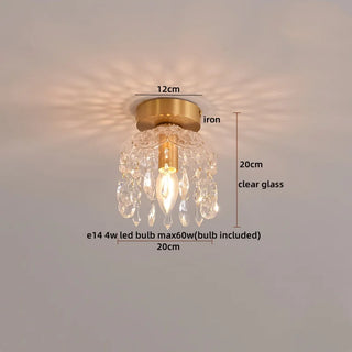 Celako™ Brunito Ceiling Light | Copper Glass Kitchen Island Lighting