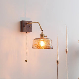 Celako™ Aurglas Wall Light | Glass Bedroom Lighting