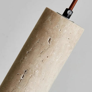 Celako™ Travone Pendant Light | Yellow Travertine Minimalism Living Room Lighting