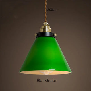 Celako™ Verdia Pendant Light | Glass Dining Room Lighting