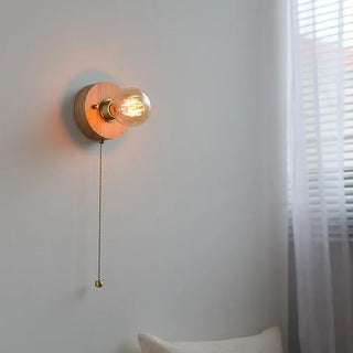 Celako™ Arbiora Wall Light | Wood Bedroom Lighting