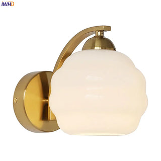 Celako™ Sphera Wall Light | Glass Bedroom Lighting