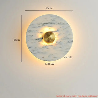 Celako™ Aragonite Wall Light | Marble Nordic Modern Bedroom Lighting