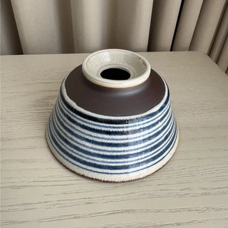 Celako™ Yunomi Pendant Light | Painted Ceramic Dining Room Lighting