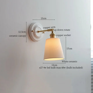 Celako™ Auriopa Wall Light | Copper Nordic Style