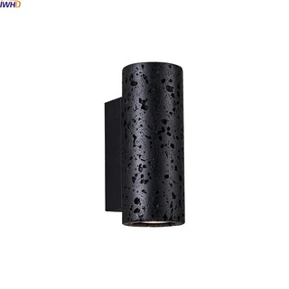 Celako™ Cavato Wall Light | Black Travertine Vintage