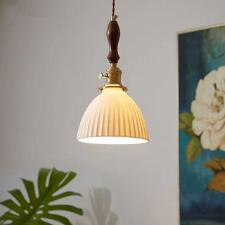 Celako™ Albaris Pendant Light | White Ceramic Kitchen Island Lighting