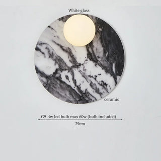 Celako™ Cerchio Wall Light | Ceramic Nordic Modern Bedroom Lighting