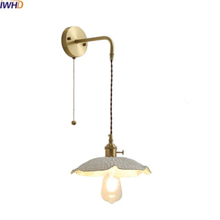 Celako™ Kaolux Wall Light | Ceramic Copper Bedroom Lighting