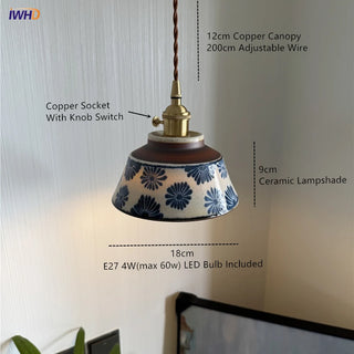 Celako™ Kogane Pendant Light | Ceramic Dining Room Lighting