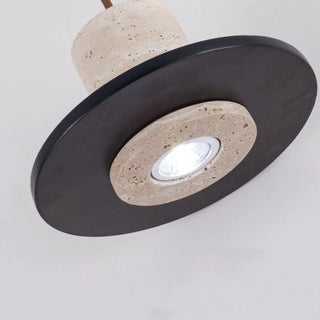 Celako™ Aurepietra Pendant Light | Yellow Travertine Living Room Lighting