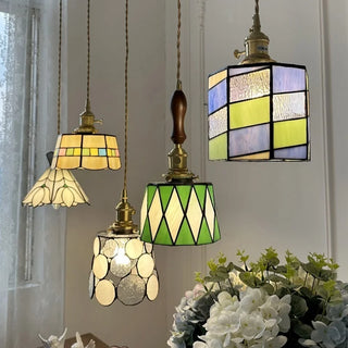Celako™ Prismara Pendant Light | Glass Bedroom Lighting