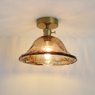 Celako™ Ambra Ceiling Light | Glass Bedroom Lighting