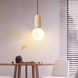 Celako™ Travoria Pendant Light | Yellow Travertine Nordic Minimalism