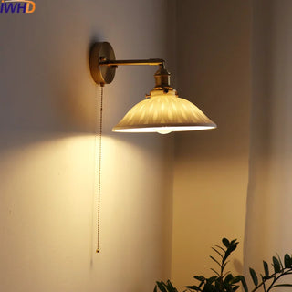 Celako™ Obvara Wall Light | Copper Bedroom Lighting