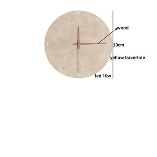 Celako™ Tibora Wall Light | Yellow Travertine Living Room Lighting