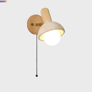 Celako™ Calivert Wall Light | Yellow Travertine Bedroom Lighting