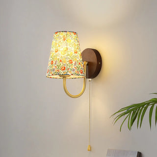 Celako™ Petala Wall Light | Wood Bedroom Lighting