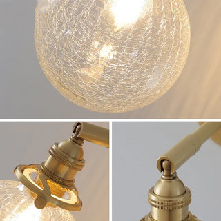 Celako™ Lunore Wall Light | Glass Bedroom Lighting