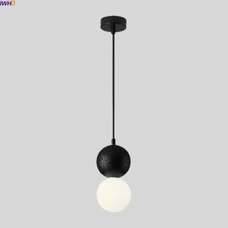 Celako™ Kurotone Pendant Light | Black Travertine Kitchen Island Lighting