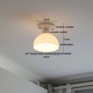 Celako™ Glazea Ceiling Light | Ceramic Copper Kitchen Island Lighting