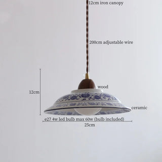 Celako™ Azulejo Pendant Light | Ceramic Dining Room Lighting
