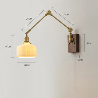 Celako™ Kirin Wall Light | Copper Bedroom Lighting