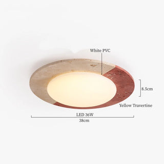 Celako™ Meridian Ceiling Light | Yellow Travertine Vintage Kitchen Island Lighting