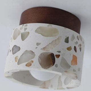 Celako™ Terzola Ceiling Light | Terrazzo Bedroom Lighting